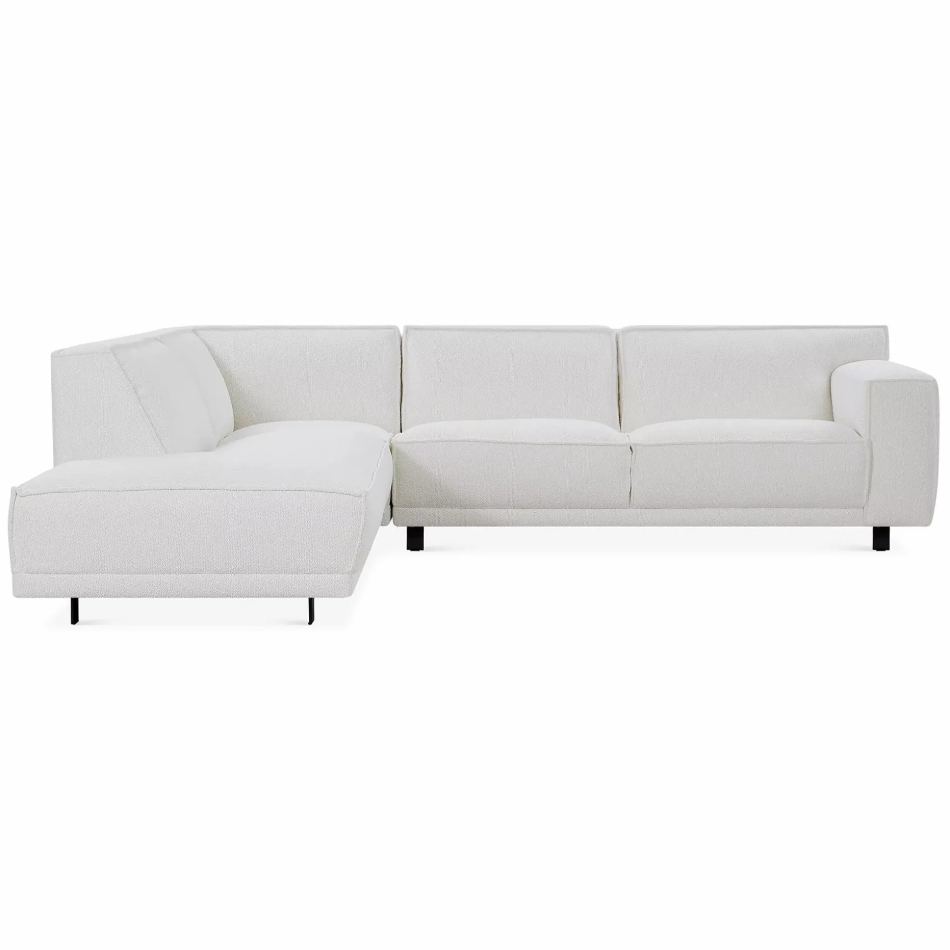 Trevis - Fabric-Upholstered Sectional Sofa by Furninova