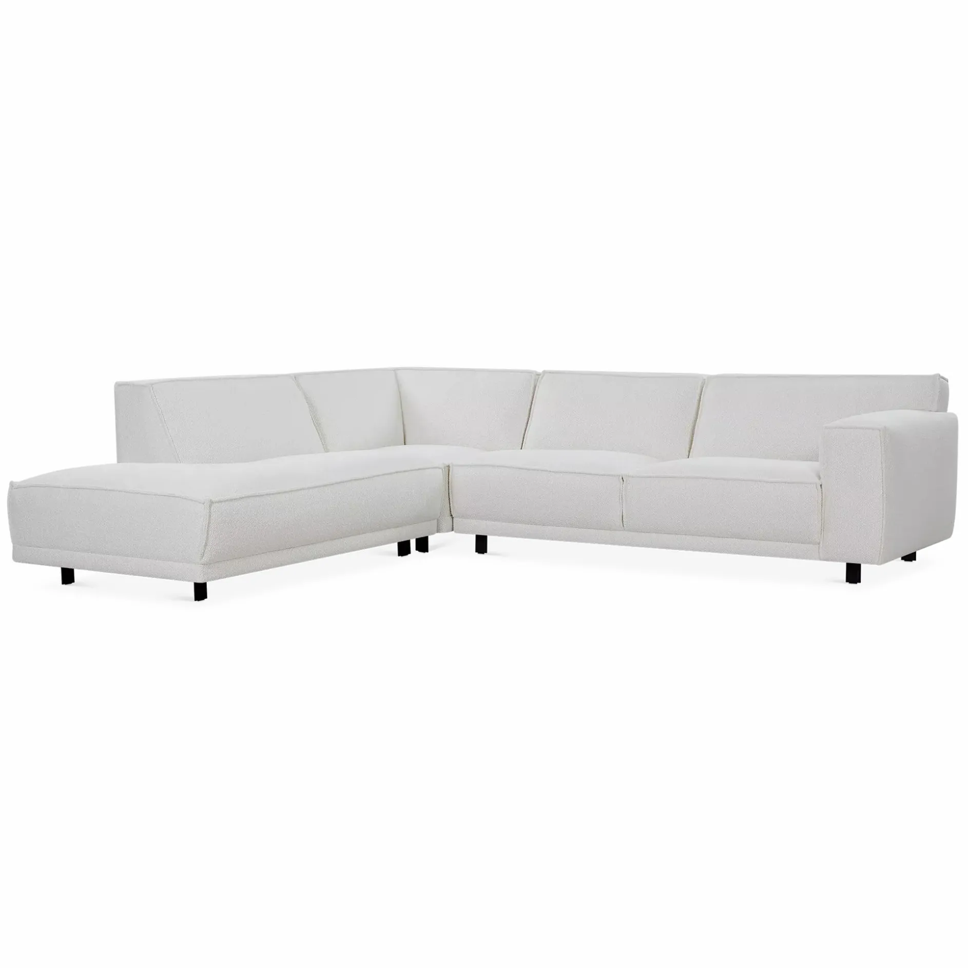 Trevis - Fabric-Upholstered Sectional Sofa by Furninova