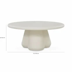 Trille - Concrete Effect Coffee Table
