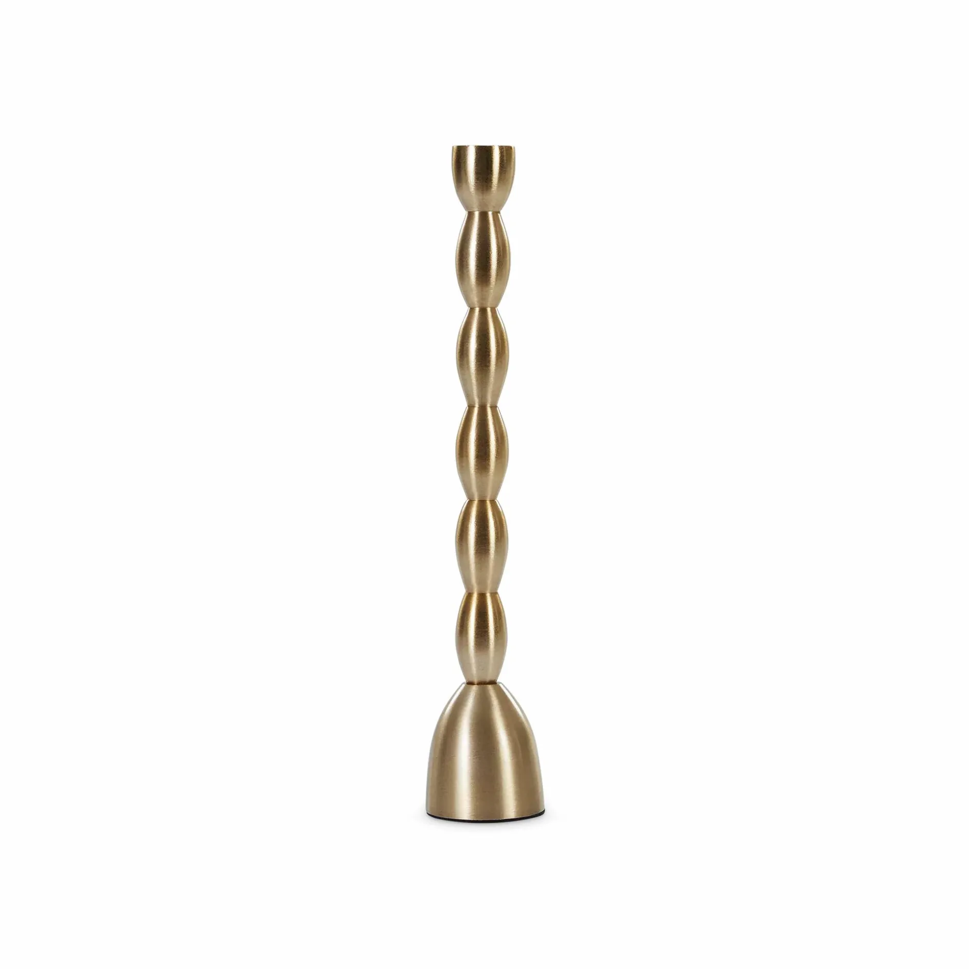 Tulio - Brass Candle Holder
