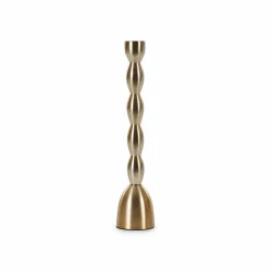 Tulio - Brass Candle Holder