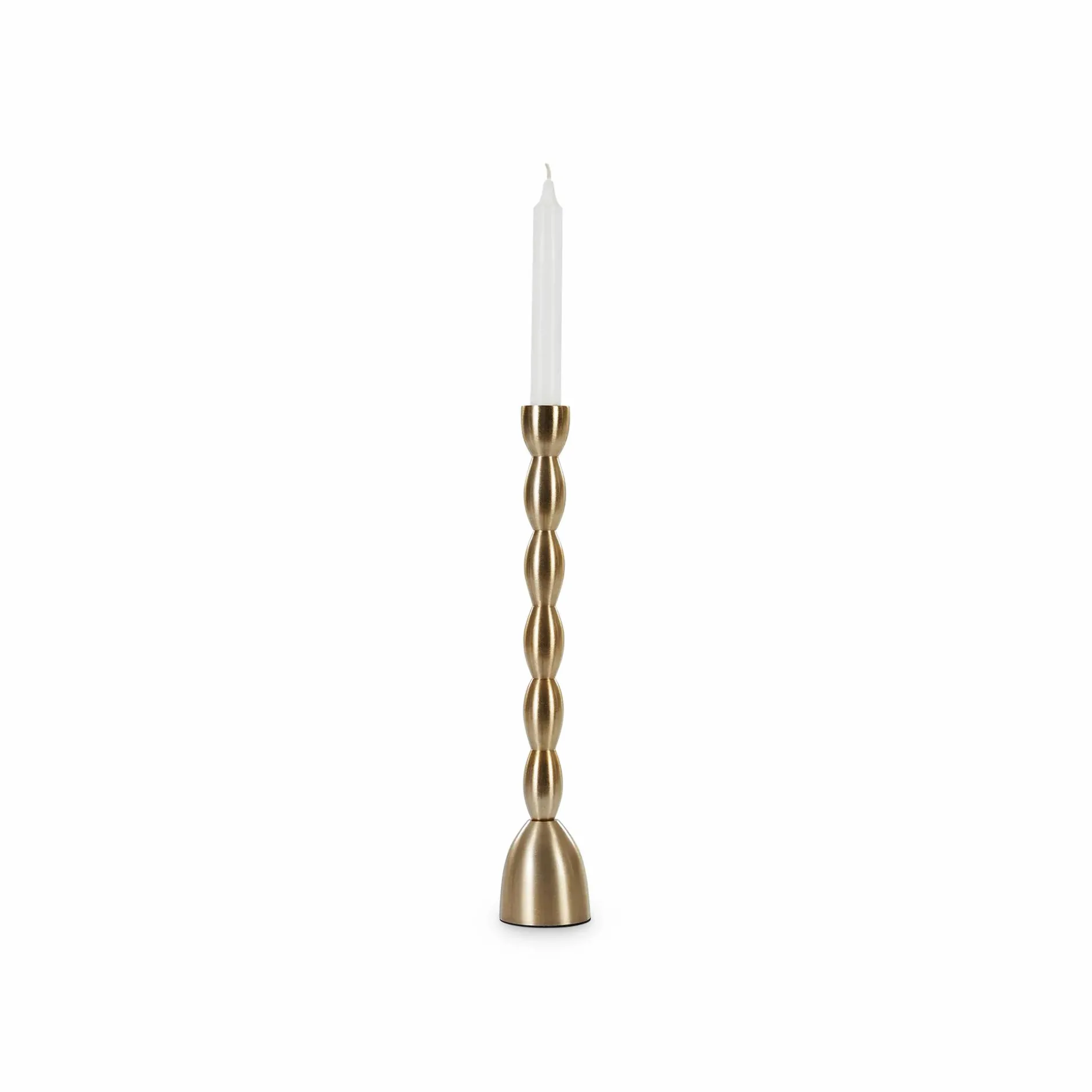 Tulio - Brass Candle Holder