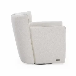 Tulip - Bouclé Fabric Swivel Chair by Gamma