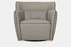 Tulip - Leather Armchair by Gamma