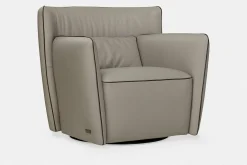 Tulip - Leather Armchair by Gamma
