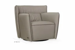 Tulip - Leather Armchair by Gamma
