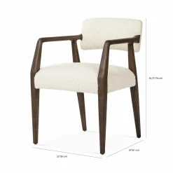 Tyler - Faux Shearling Chair by Four Hands