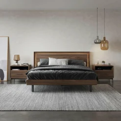 Up-Linq - Bed with Integrated Lighting by BDI