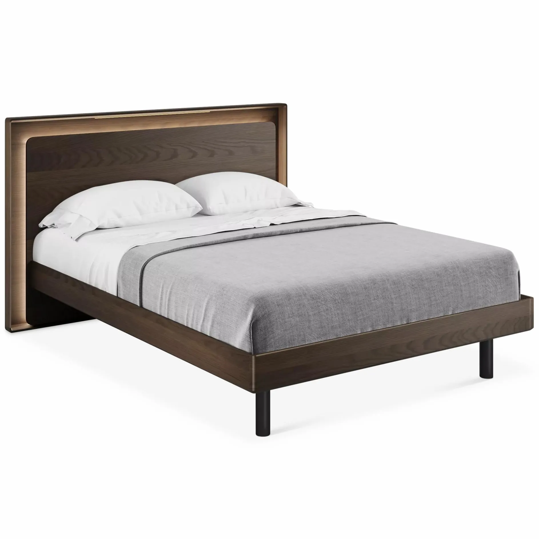 Up-Linq - Bed with Integrated Lighting by BDI