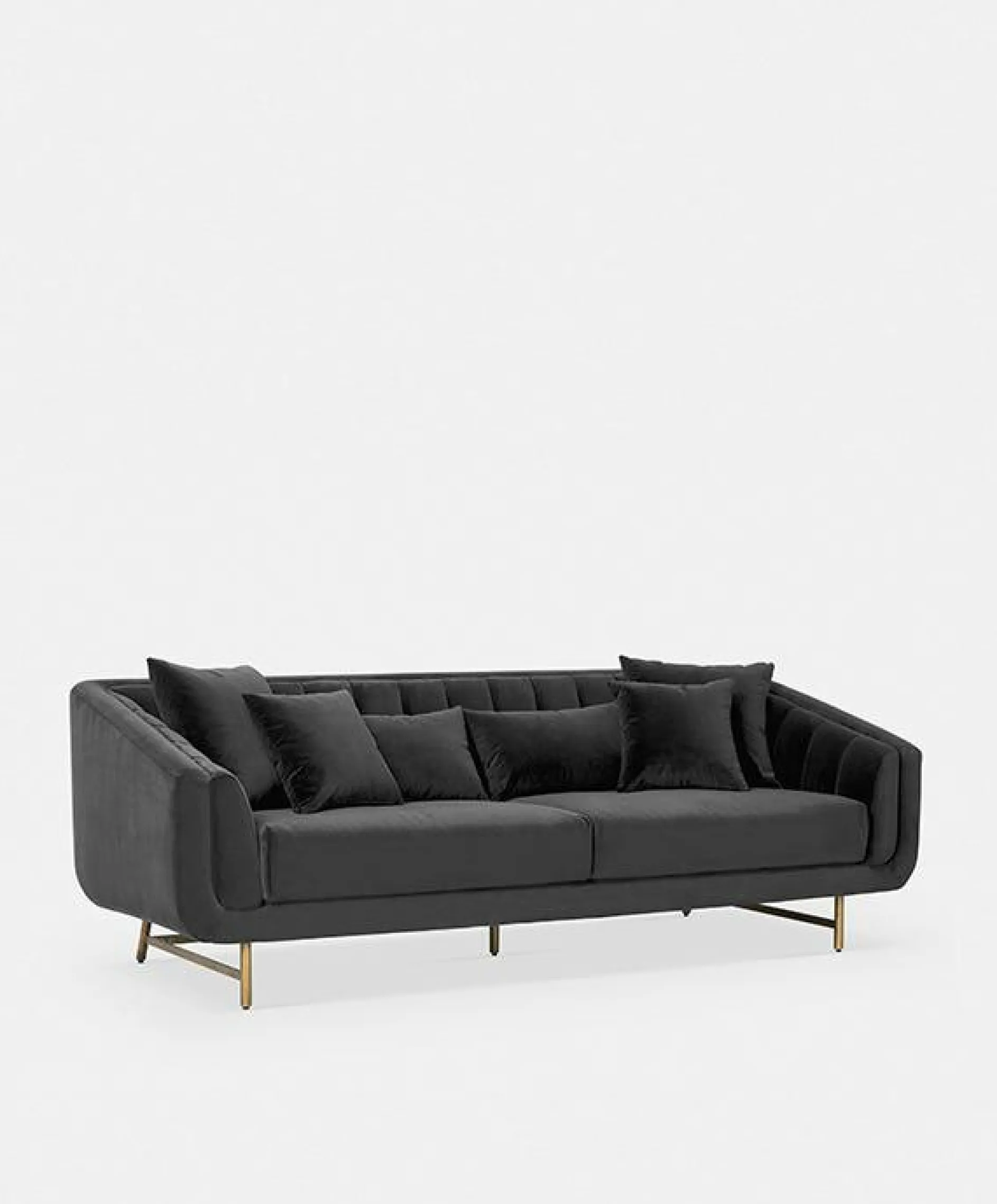 Veera - Velvet 3-Seater Sofa