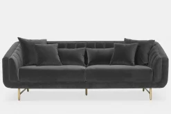 Veera - Velvet 3-Seater Sofa