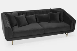 Veera - Velvet 3-Seater Sofa