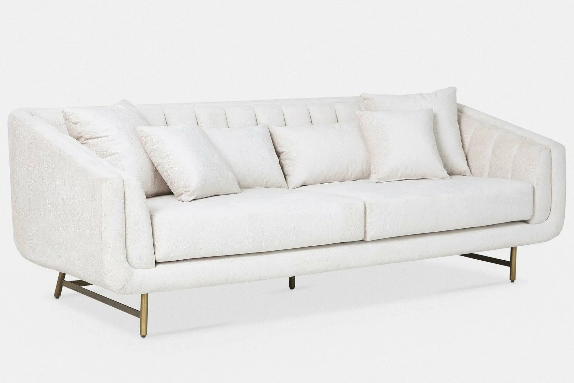 Veera - Velvet 3-Seater Sofa