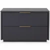 Verona - Oak Bedside Table by Mobican