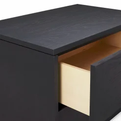 Verona - Oak Bedside Table by Mobican