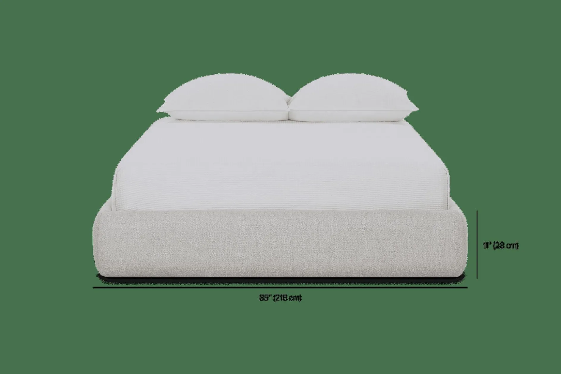 Verso - Fabric-Upholstered Bed