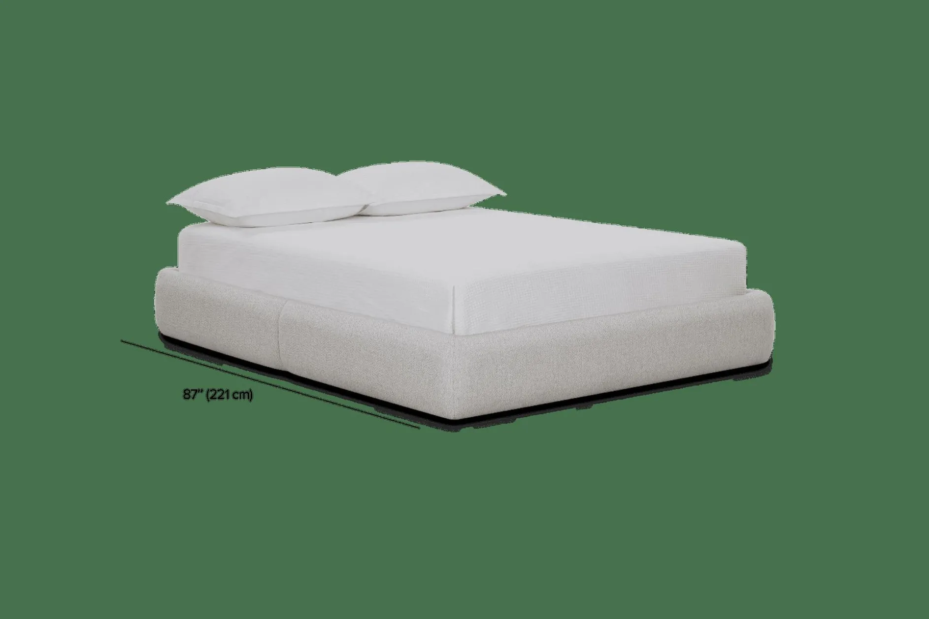 Verso - Fabric-Upholstered Bed