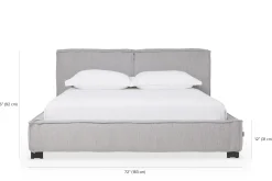 Vesta - Upholstered Bed by Furninova
