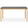 Vinci - Glass Top & Wood Base Dining Table by Mobican