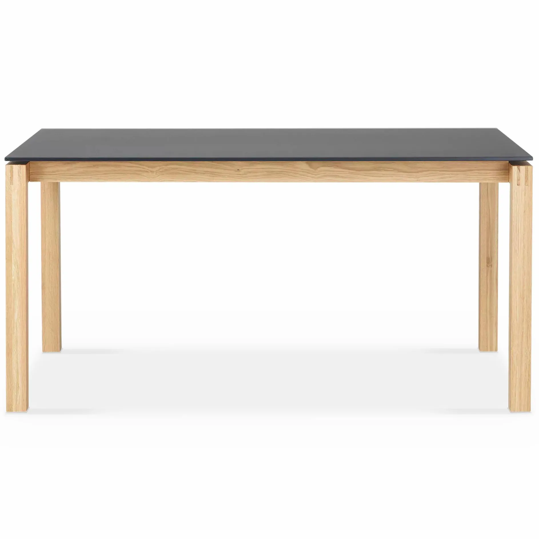 Vinci - Glass Top & Wood Base Dining Table by Mobican