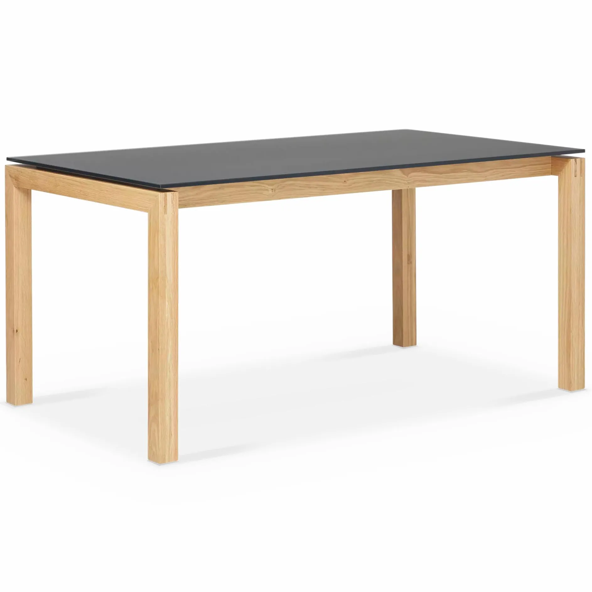 Vinci - Glass Top & Wood Base Dining Table by Mobican