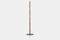Vis a Vis - Walnut Wood Floor Lamp