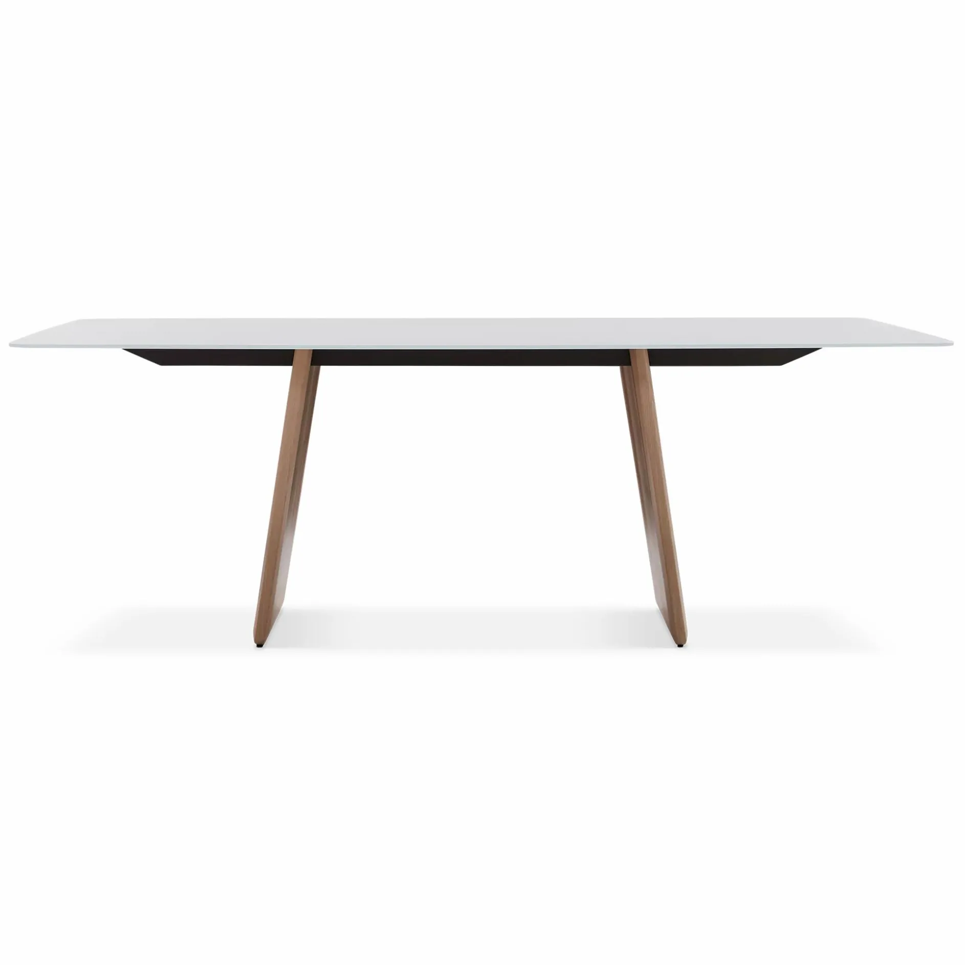 Volare - Wood and Porcelain Dining Table by Trica