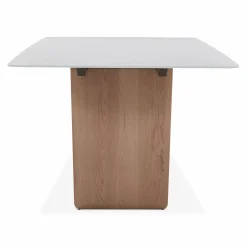 Volare - Wood and Porcelain Dining Table by Trica