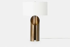 Weaver - Antique Brass Table Lamp