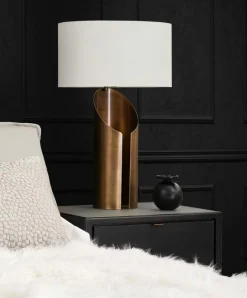 Weaver - Antique Brass Table Lamp