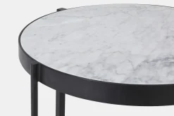 Willem - Side Table with Marble Top