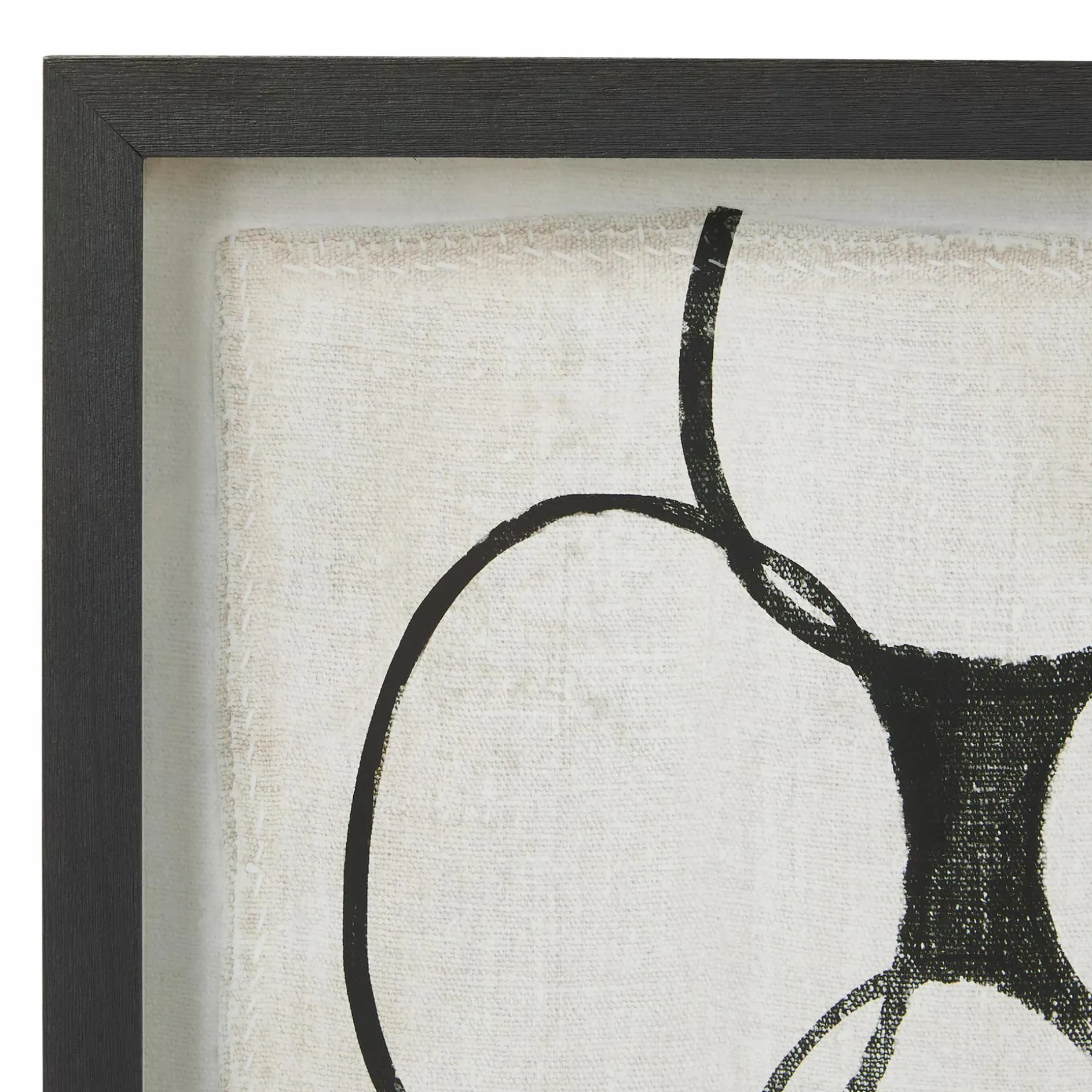 Woven Tribe II - Frame with Art Print