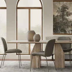 Zénith - Travertine Dining Table
